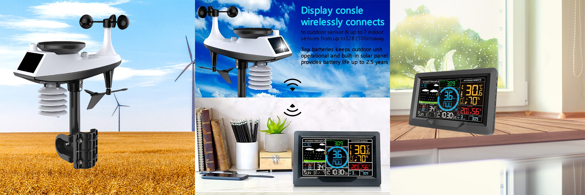 Qualität Drahtlose Wetterstation usine