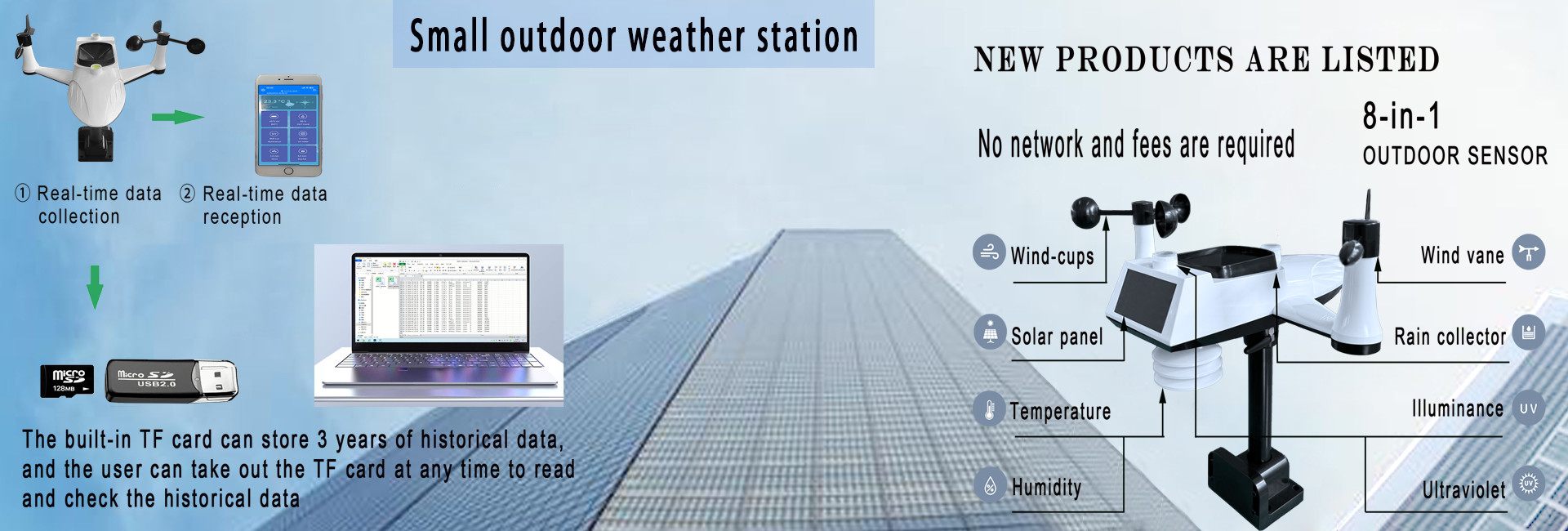 Qualität Drahtlose Wetterstation usine